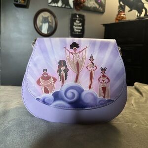 Loungefly Hercules Muses side purse